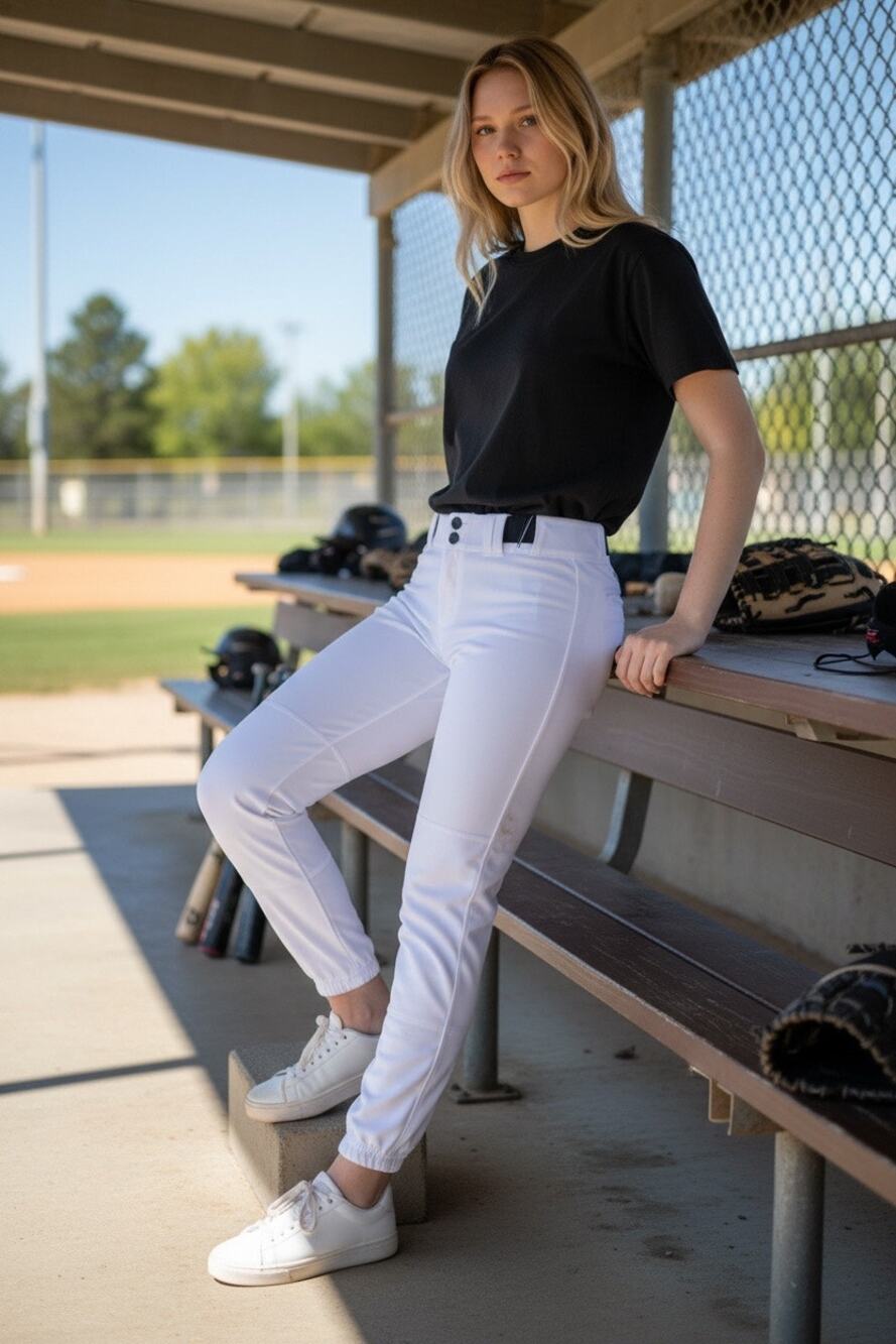 DeMarini Uprising Women’s Softball Pants XL White WTD3077TWS Sample NWT